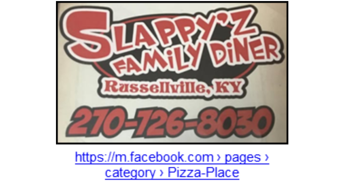 Slappy'z Family Diner sign